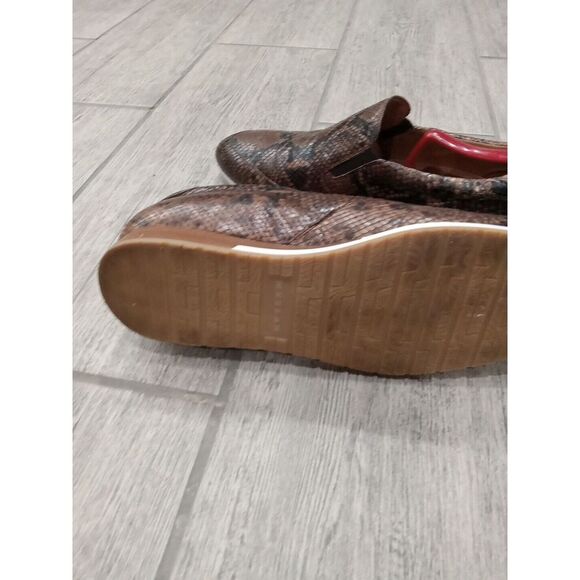 MEZLAN MONARCH Snake print leather slip-on loafer SIZE 9 US MADE IN SPAIN - Picture 7 of 12